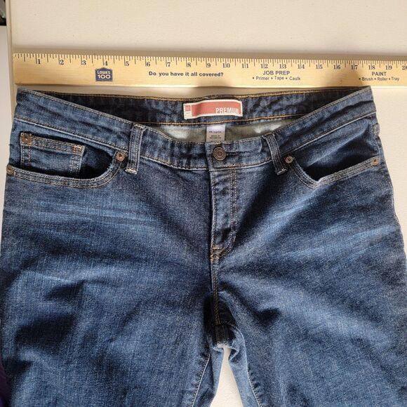 Gap Jeans Women's 14 Red Tag Premium Bootcut Dark Wash Blue Denim - Picture 6 of 8